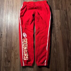 Oklahoma Sooners College Mania Red Lounge Pants Sweatpants Women's Size M‎
